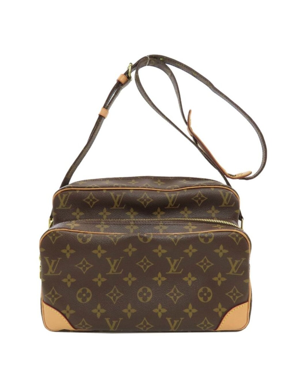 Louis Vuitton Nile Shoulder Bag Monogram Canvas